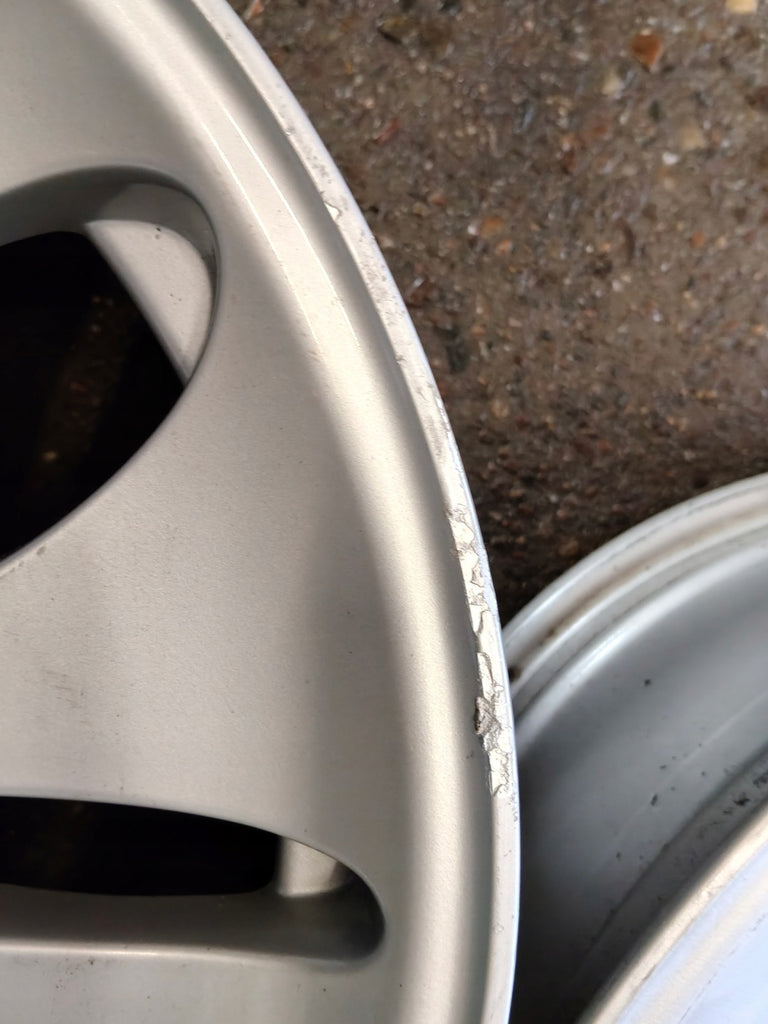 4x Alufelge 17 Zoll 7.5" 5x120 40ET Glanz Silber 10961586 BMW Rim Wheel FEL8227434452yz