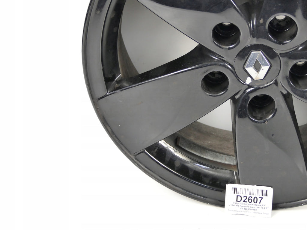 1x Alufelge 16 Zoll 6.5" 5x114.3 403000048R Renault Megane III 1 Scenic FEL7549874063ud