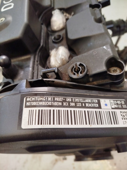Motor VW Passat B8 DCX 1.6 TDI 120PS 88kW 93TKm 2015 Diesel Engine Unkomplett MOT8968950139rs
