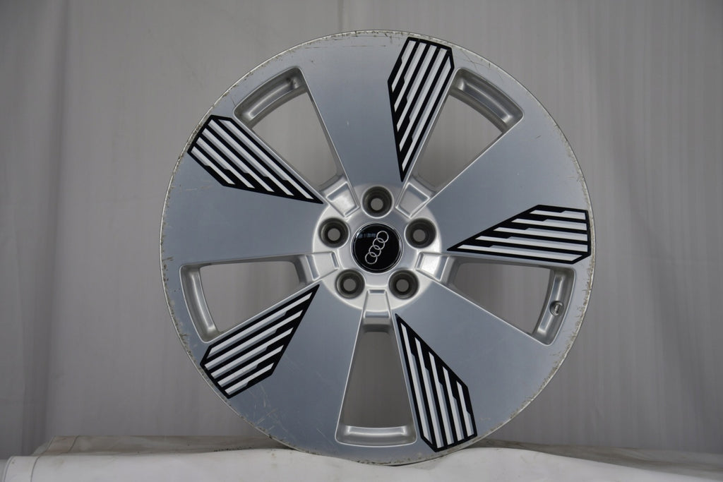4x Alufelge 19 Zoll 8.0" 5x112 34ET Glanz Silber 4KE601025L Audi Rim Wheel FEL5170747607ey