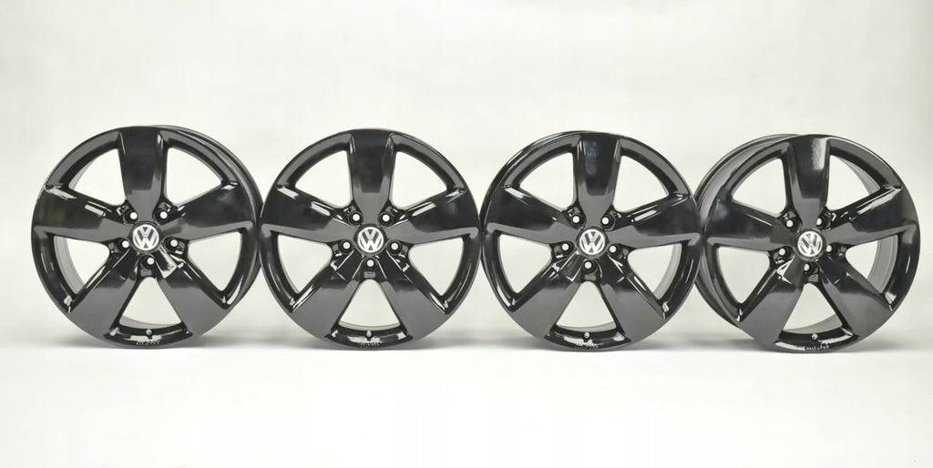 4x Alufelge 19 Zoll 8.0" 5x120 43ET Glanz Schwarz 2H0071499 VW Amarok Rim Wheel FEL3656862585ox