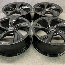 Laden Sie das Bild in den Galerie-Viewer, 4x Alufelge 18 Zoll 8.0" 5x112 40ET Glanz Silber 8W0601025EJ Audi A4 Rim Wheel FEL5309361287av
