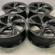 Load image into Gallery viewer, 4x Alufelge 18 Zoll 8.0" 5x112 40ET Glanz Silber 8W0601025EJ Audi A4 Rim Wheel FEL5309361287av