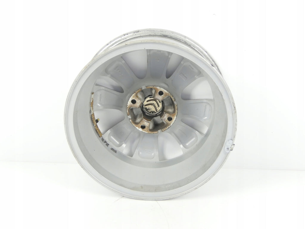 1x Alufelge 15 Zoll 6.0" 4x108 23ET Glanz 9685691980 Citroën C3 Ii Rim Wheel FEL4259533895ws