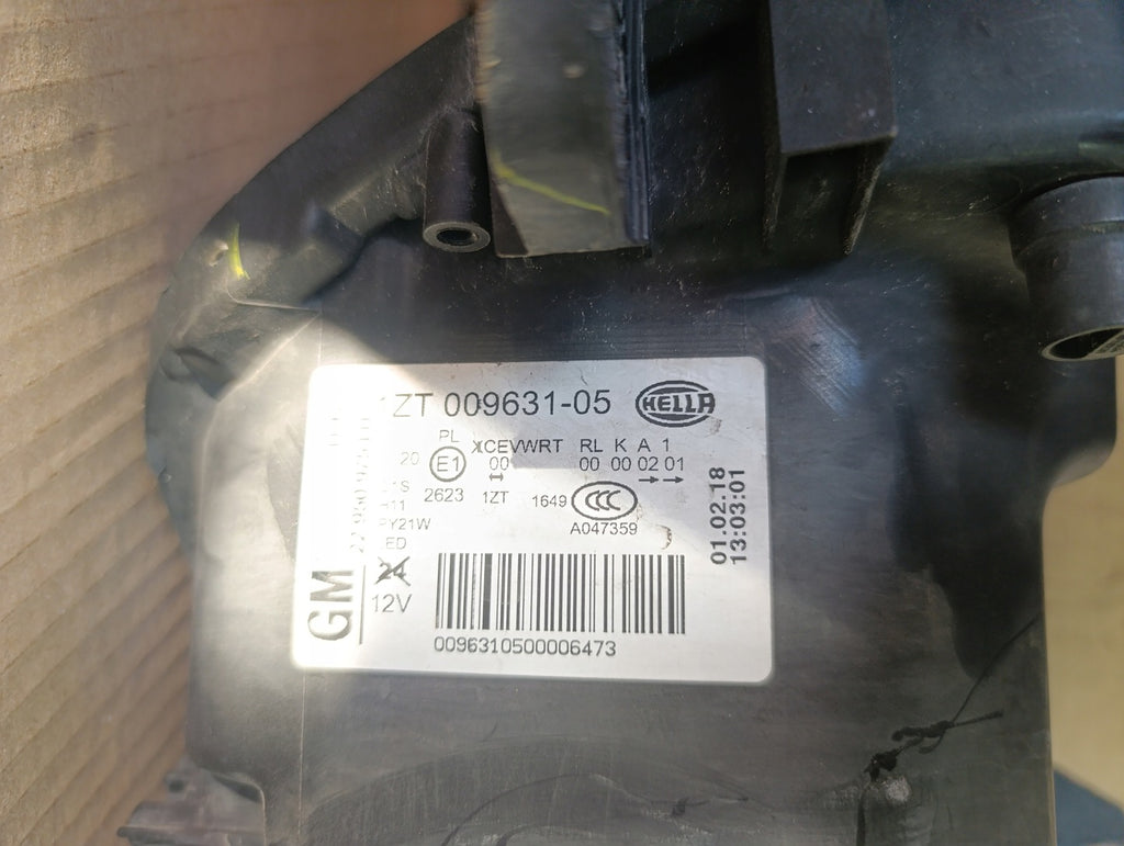 Frontscheinwerfer Opel 1ZT009631-05 Xenon Links Scheinwerfer Headlight