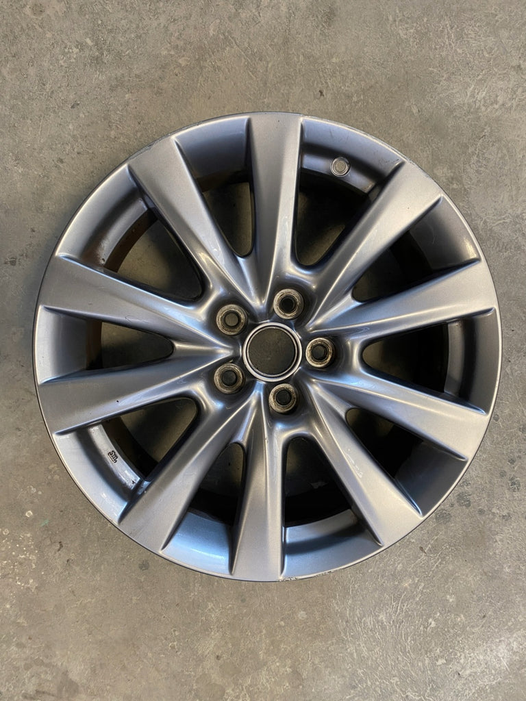 1x Alufelge 18 Zoll 7.0" 5x114.3 45ET Glanz Silber 9965B37080 Mazda Rim Wheel FEL7766061848tl