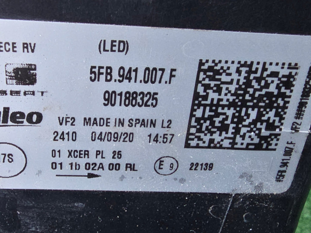 Frontscheinwerfer Seat Leon 5FB941007F Links Scheinwerfer Headlight SCH9503209647ai
