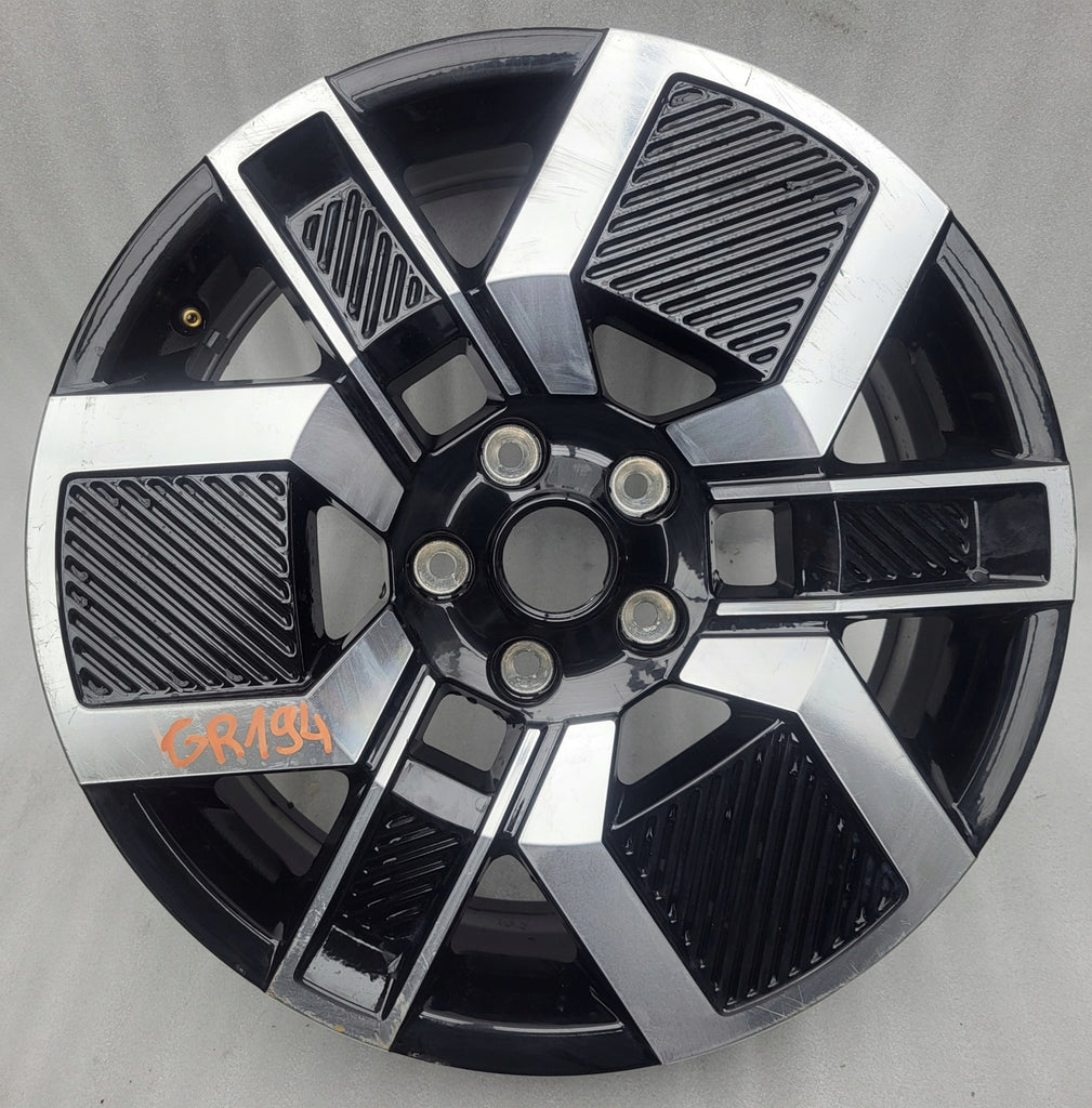 1x Alufelge 18 Zoll 6.5" 5x114.3 38ET Glanz Silber 403008515R Renault 5 FEL9509858385bj