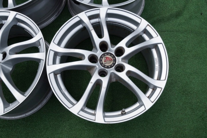 4x Alufelge 17 Zoll 7.5" 5x112 35ET Silber Mercedes-Benz W205 W204 Rim Wheel FEL1853326055pr