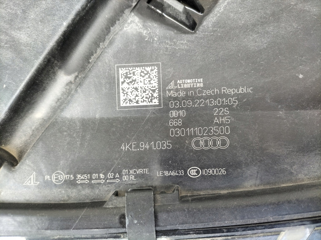 Frontscheinwerfer Audi E Tron E-Tron 4KE941035 LED Links Scheinwerfer Headlight SCH9234041859rd