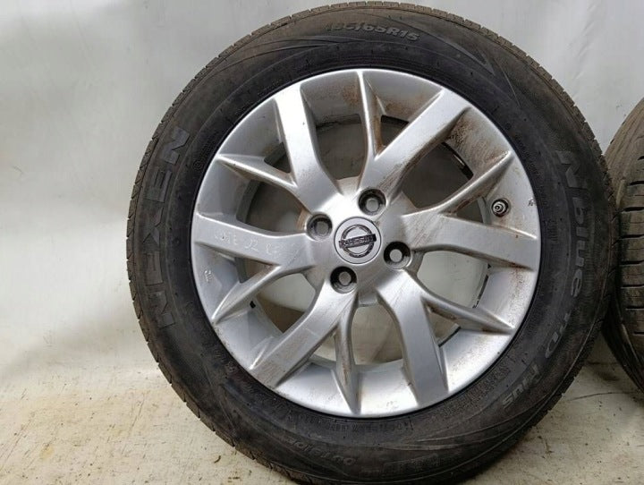4x Alufelge 15 Zoll FSX9647 Nissan Note E12 Rim Wheel FEL1582754807kc