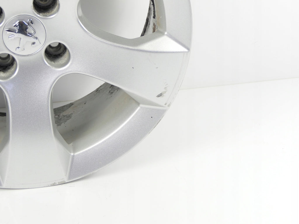 1x Alufelge 17 Zoll 7.5" 4x108 29ET Silber 9805503677 Peugeot 3008 Rim Wheel