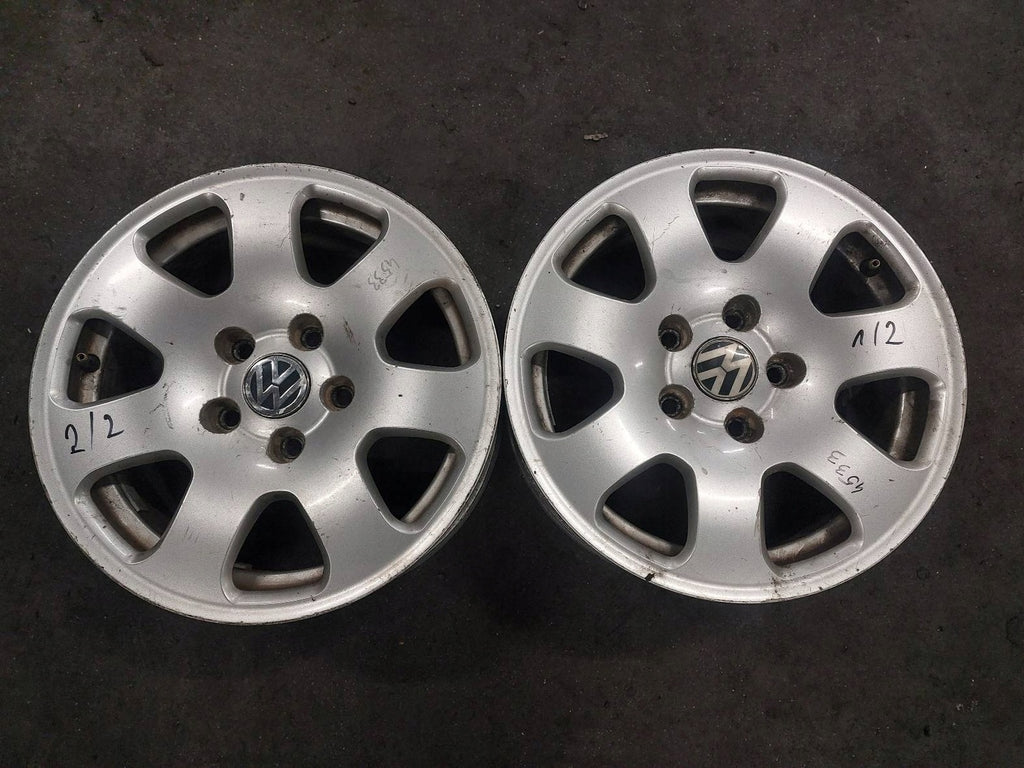 1x Alufelge 15 Zoll 7.0" 5x112 39ET Silber 8E0601025 Audi Rim Wheel