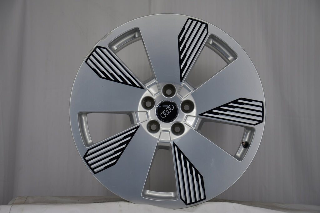 4x Alufelge 19 Zoll 8.0" 5x112 34ET Glanz Silber 4KE601025L Audi Rim Wheel FEL5170747607ey
