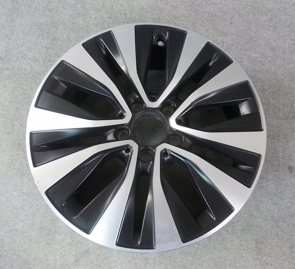 1x Alufelge 17 Zoll 6.5" 5x112 44ET Matt Schwarz A1774011000 Mercedes-Benz W177