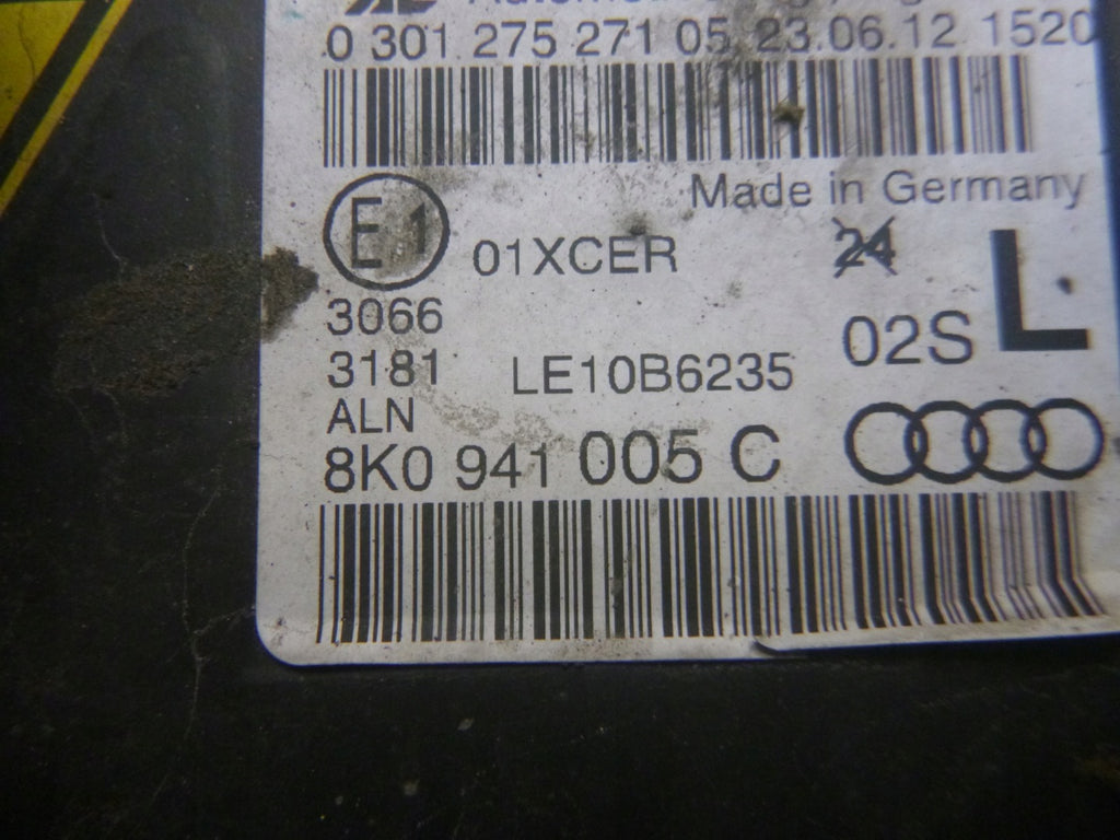 Frontscheinwerfer Audi A4 B8 8K0941005C Xenon Links Scheinwerfer Headlight SCH3778638195vc