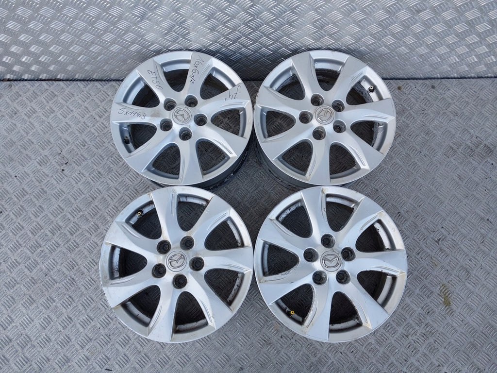 4x Alufelge 16 Zoll 6.5" 5x114.3 50ET 9965876560 Mazda 3 Rim Wheel FEL5797601180wy