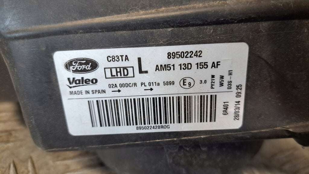 Frontscheinwerfer Ford C-Max AM51-13D155-AF Links Scheinwerfer Headlight SCH7716841278ny