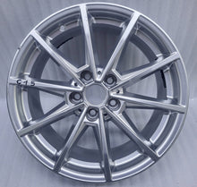 Load image into Gallery viewer, 1x Alufelge 17 Zoll 7.5" 5x112 30ET Glanz Silber 6896762 BMW I4 G26 Rim Wheel FEL8465341368nw