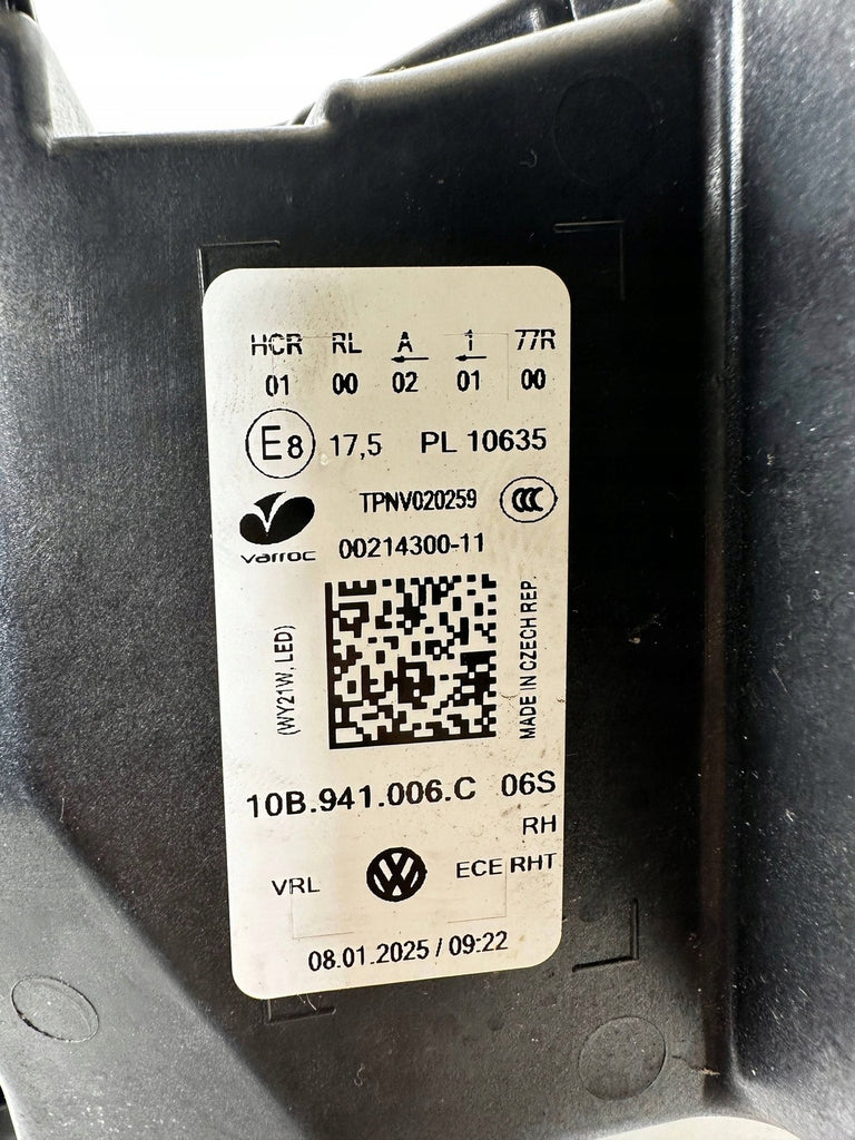 Frontscheinwerfer VW Id.3 10B94100 Rechts Scheinwerfer Headlight SCH6139716960wn
