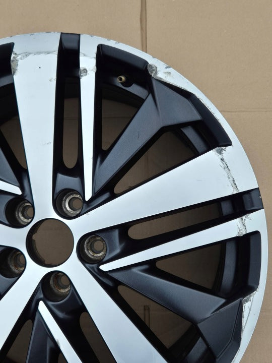 1x Alufelge 19 Zoll 7.5" 5x112 42ET Matt Grau 9820411177 Peugeot Ii Rim Wheel FEL4576428419fp