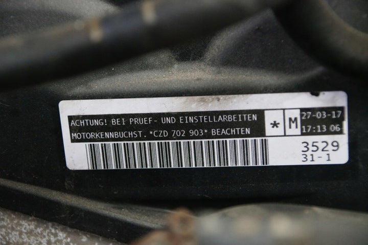 Motor Skoda Octavia III CZDA 1.4 TSI 149PS 110kW 72TKm 2017 Benzin Komplett MOT6787560122au