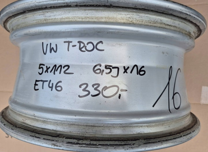 1x Alufelge 16 Zoll 6.5" 5x112 5G0601025AT VW Golf Vii Rim Wheel FEL3526345278mp