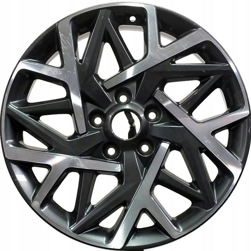 1x Alufelge 18 Zoll 7.5" 5x114.3 50ET Glanz Graphit 52910-CM300 Hyundai Mg