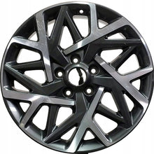 Load image into Gallery viewer, 1x Alufelge 18 Zoll 7.5&quot; 5x114.3 50ET Glanz Graphit 52910-CM300 Hyundai Mg