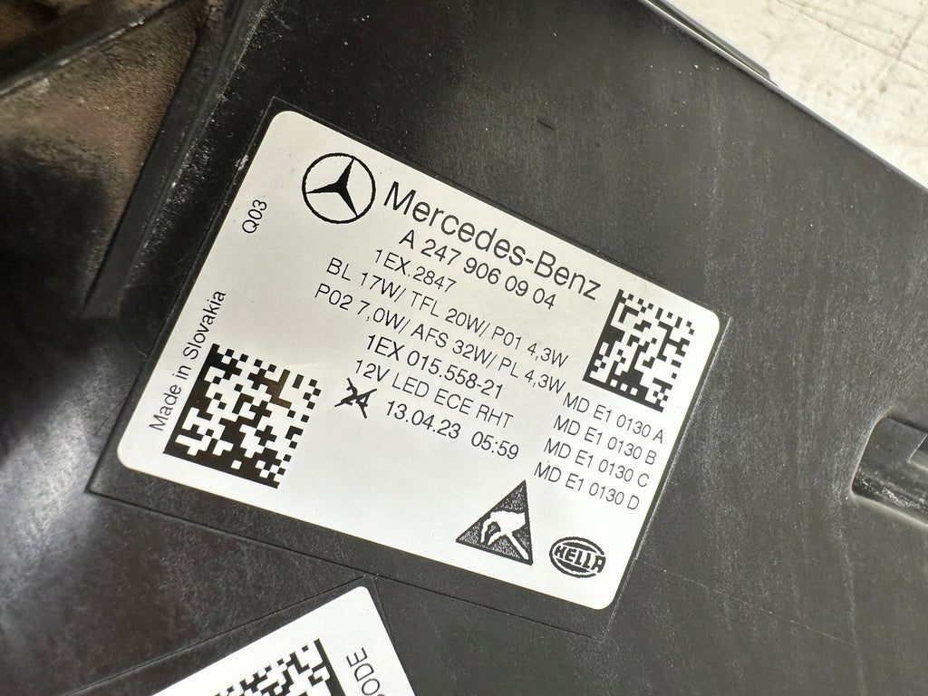 Frontscheinwerfer Mercedes-Benz A2479060904 LED Links Scheinwerfer Headlight SCH9378334213rg