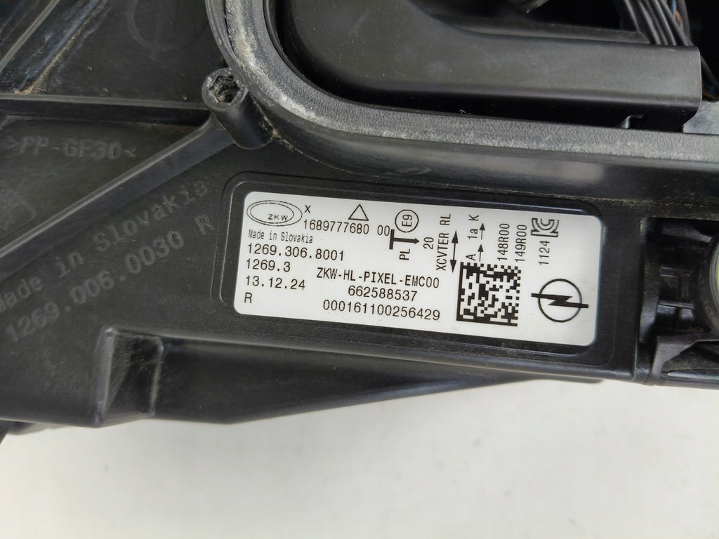Frontscheinwerfer Opel Astra L 168977768000 Full LED Rechts Headlight SCH3649069386kw