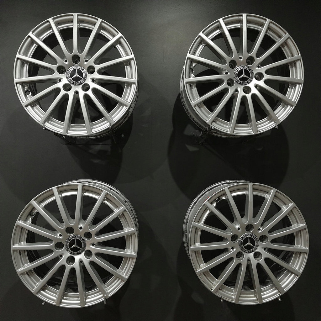 4x Alufelge 16 Zoll 6.5" 5x112 38ET A2054012502 Mercedes-Benz W177 Rim Wheel FEL8130430586sm