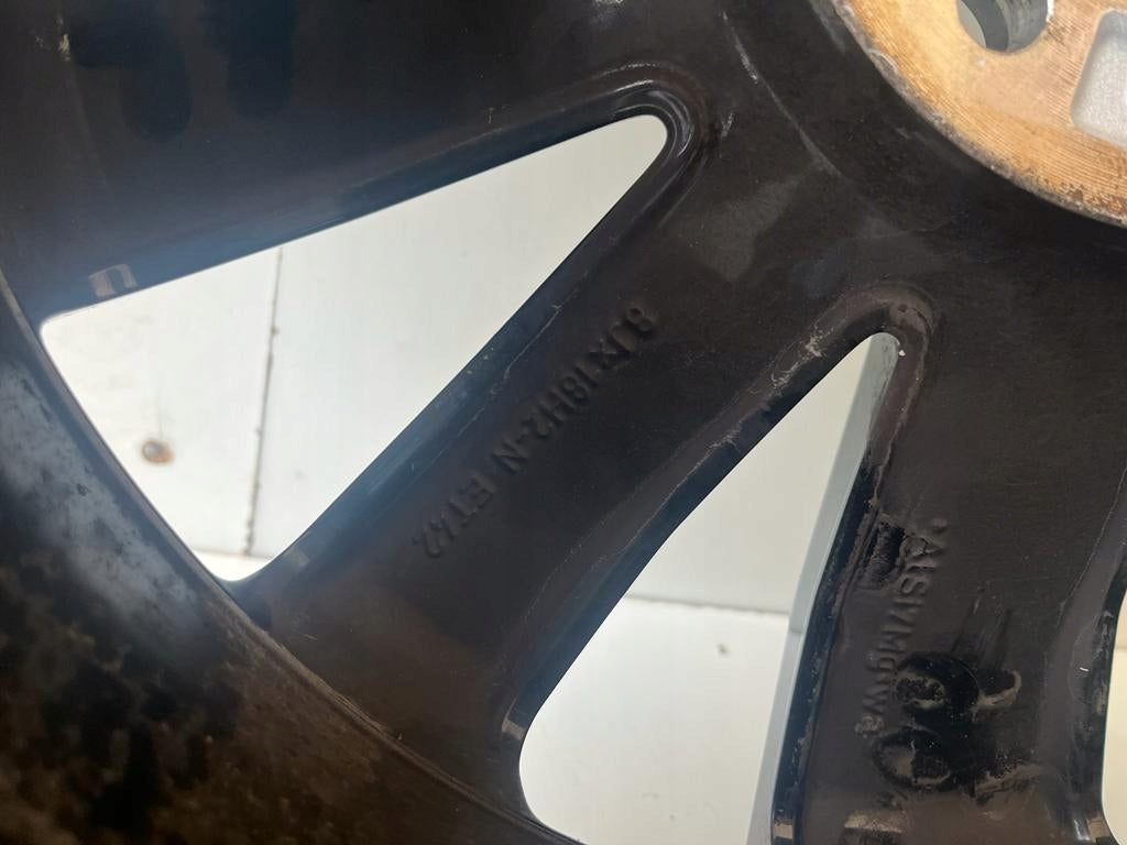 1x Alufelge 18 Zoll 8.0" 5x108 42ET Glanz Schwarz 31471312 Volvo S60 V60