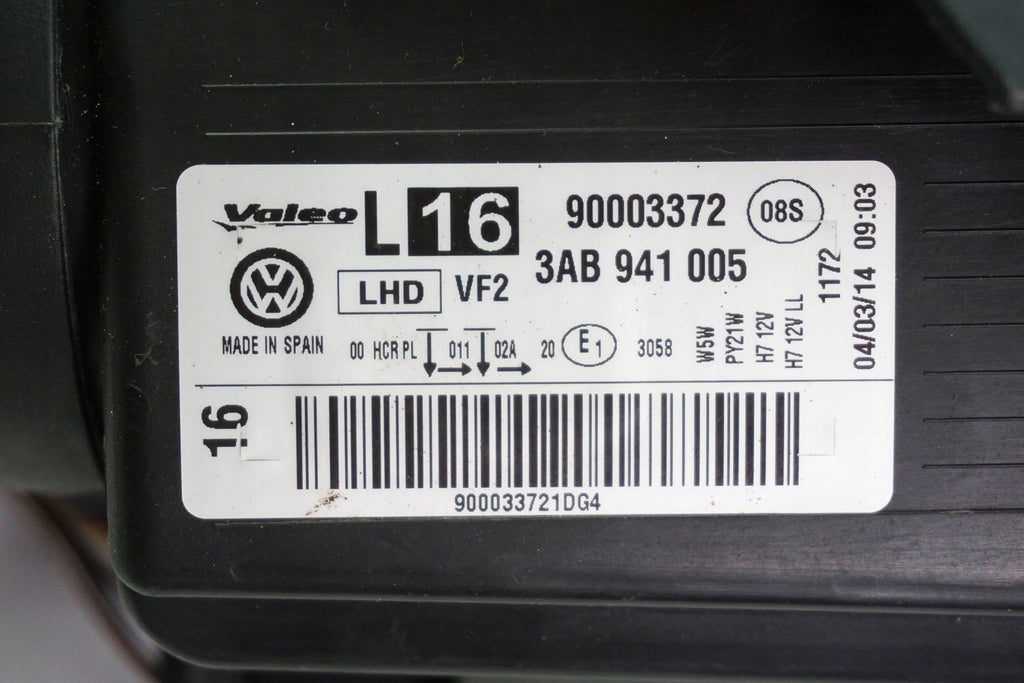 Frontscheinwerfer VW Passat B7 3AB941005 Links Scheinwerfer Headlight SCH7628527610zu