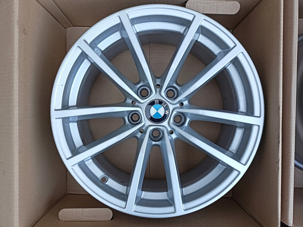 4x Alufelge 17 Zoll 7.5" 5x112 30ET Glanz Silber 6883520- BMW 3 G21 G22 G20 G23 FEL7127602879lz