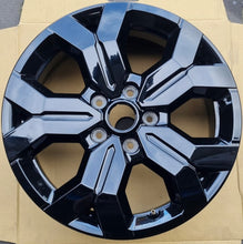 Laden Sie das Bild in den Galerie-Viewer, 1x Alufelge 17 Zoll 6.5" 5x114.3 50ET Glanz Schwarz 403005180R Dacia Rim Wheel FEL5730733622wy
