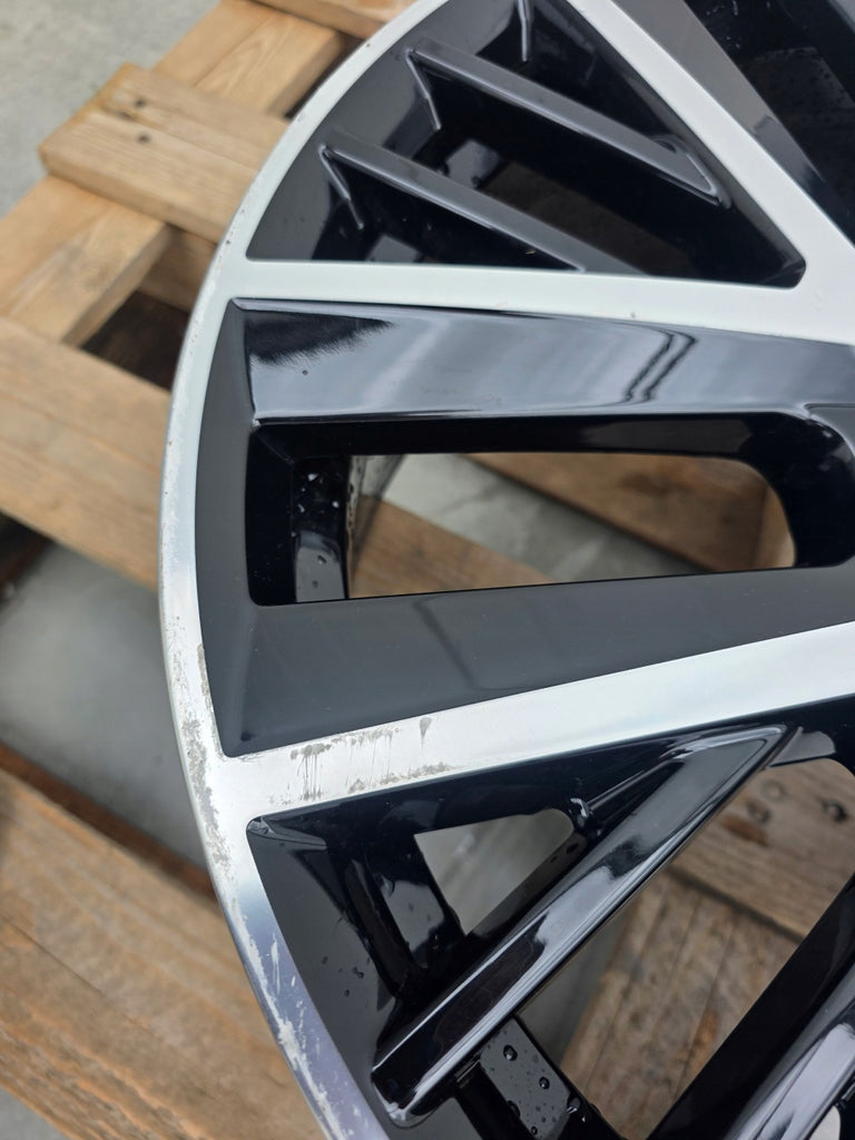 1x Alufelge 19 Zoll 7.5" 5x112 51ET Glanz Schwarz 5G0601025AN VW Golf VII I FEL2730181811ri