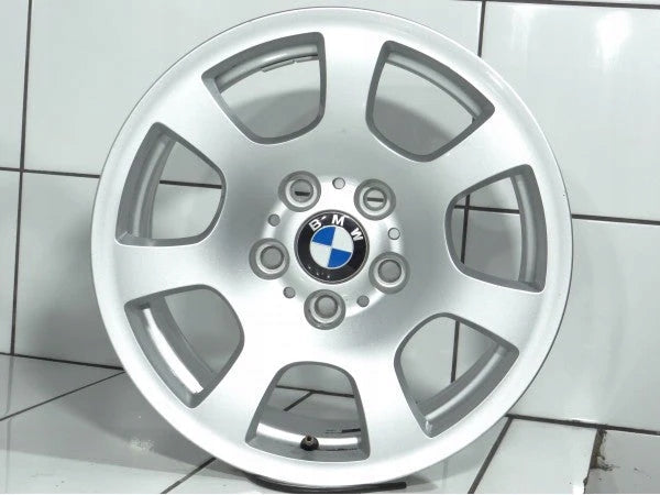 4x Alufelge 16 Zoll 7.0" 5x120 20ET Silber 6762000 BMW E61 Rim Wheel FEL6631188736cu
