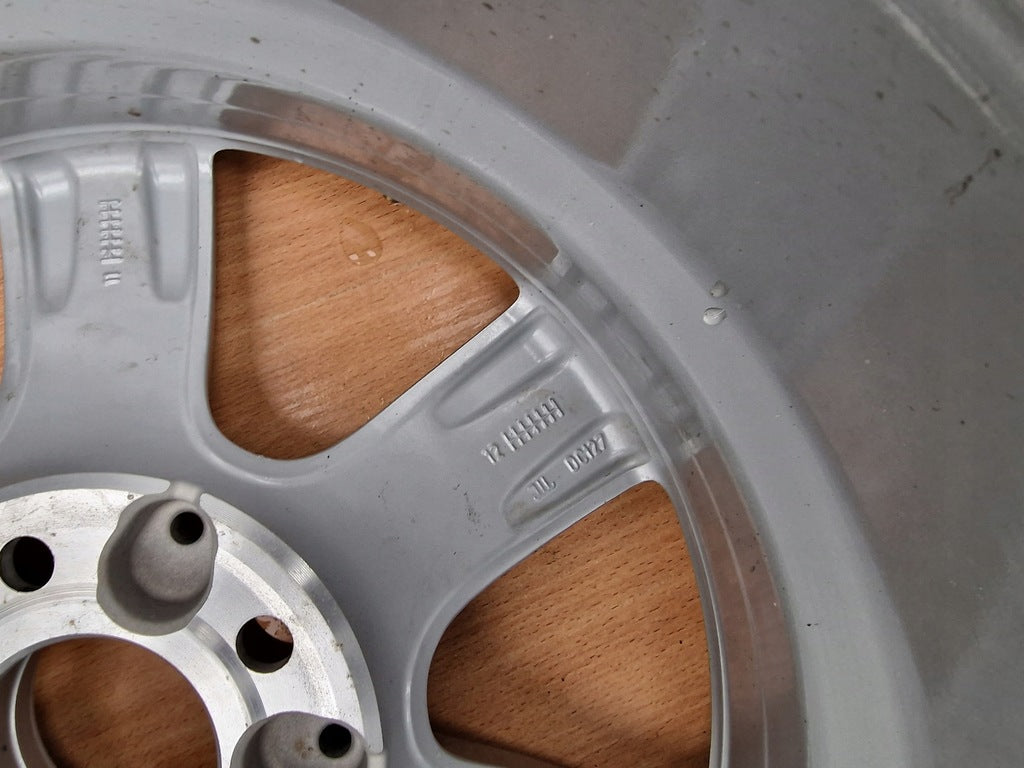 1x Alufelge 16 Zoll 7.5" 5x112 45ET Glanz Silber A2124013802 Mercedes-Benz W212 FEL7800932403az