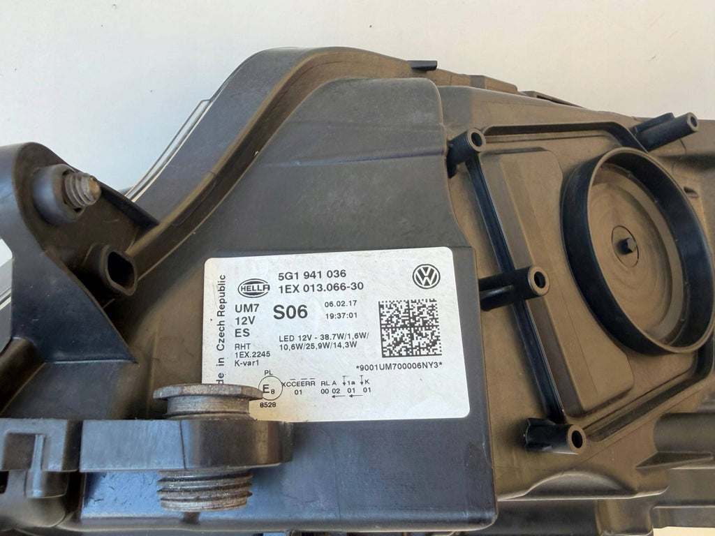 Frontscheinwerfer VW Golf VII 5G1941036 LED Rechts Scheinwerfer Headlight SCH1082450649oo