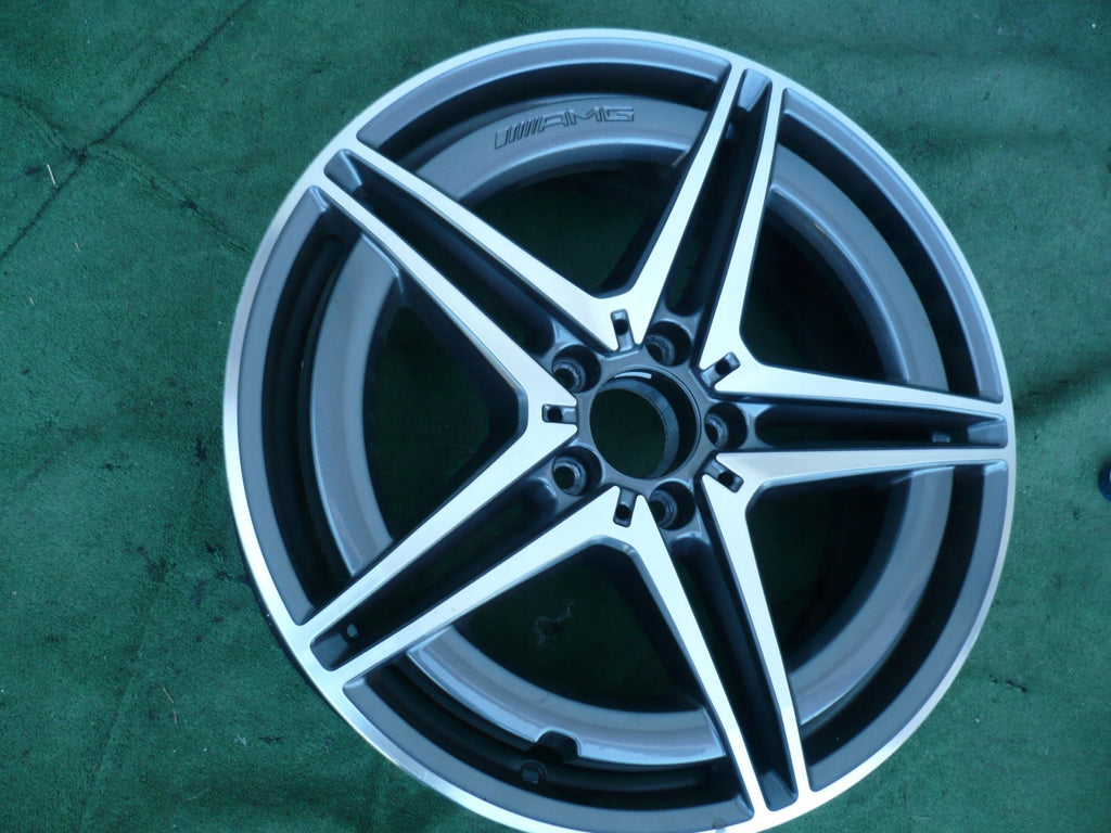1x Alufelge 19 Zoll 8.0" 5x112 34ET A2934010700 Mercedes-Benz Amg Eqc Rim Wheel FEL2872733082kh