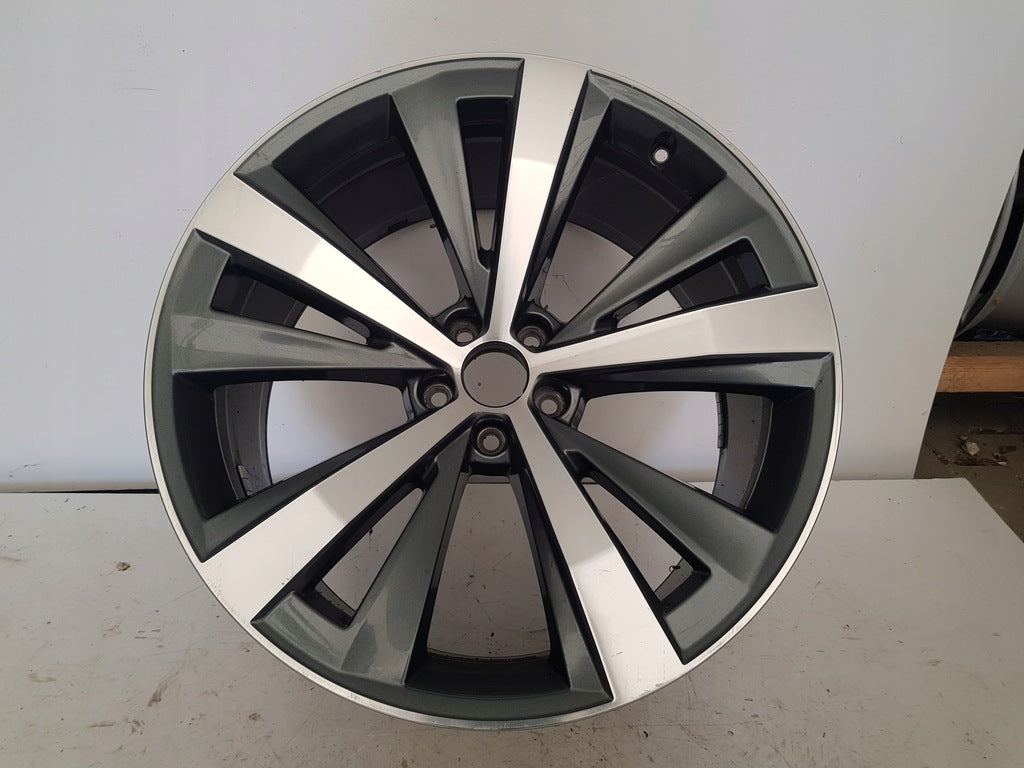 1x Alufelge 21 Zoll 10.0" 5x112 20ET Glanz Grau 4M8601025 Audi Q8 Mg Rim Wheel FEL4443389642nr