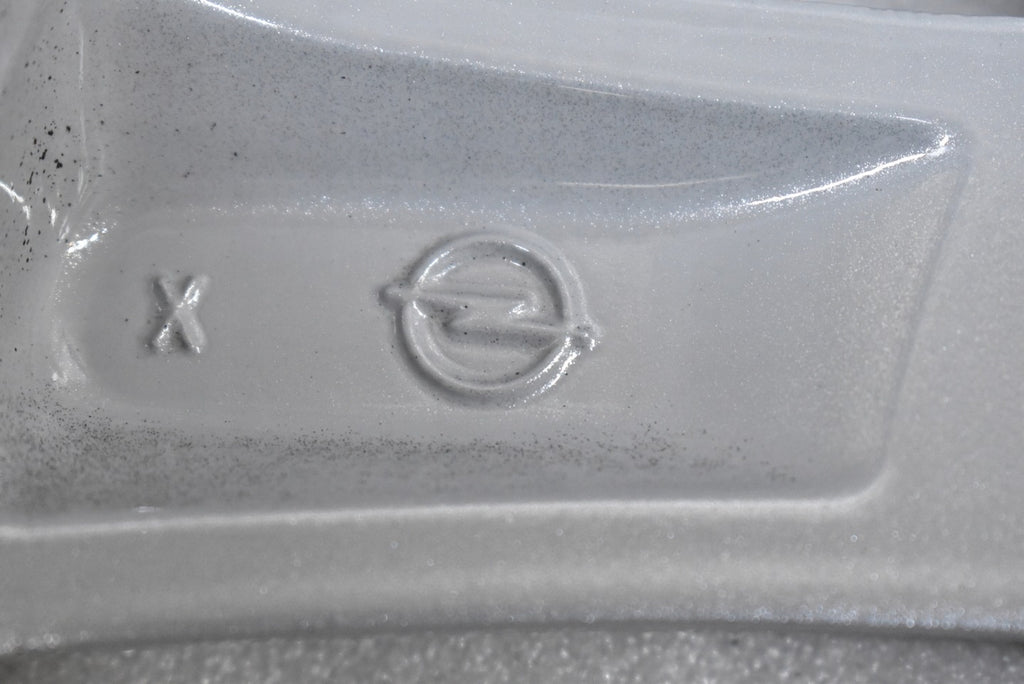 1x Alufelge 17 Zoll 7.0" 4x108 38ET Glanz Silber 39182182 Opel Corsa F Rim Wheel