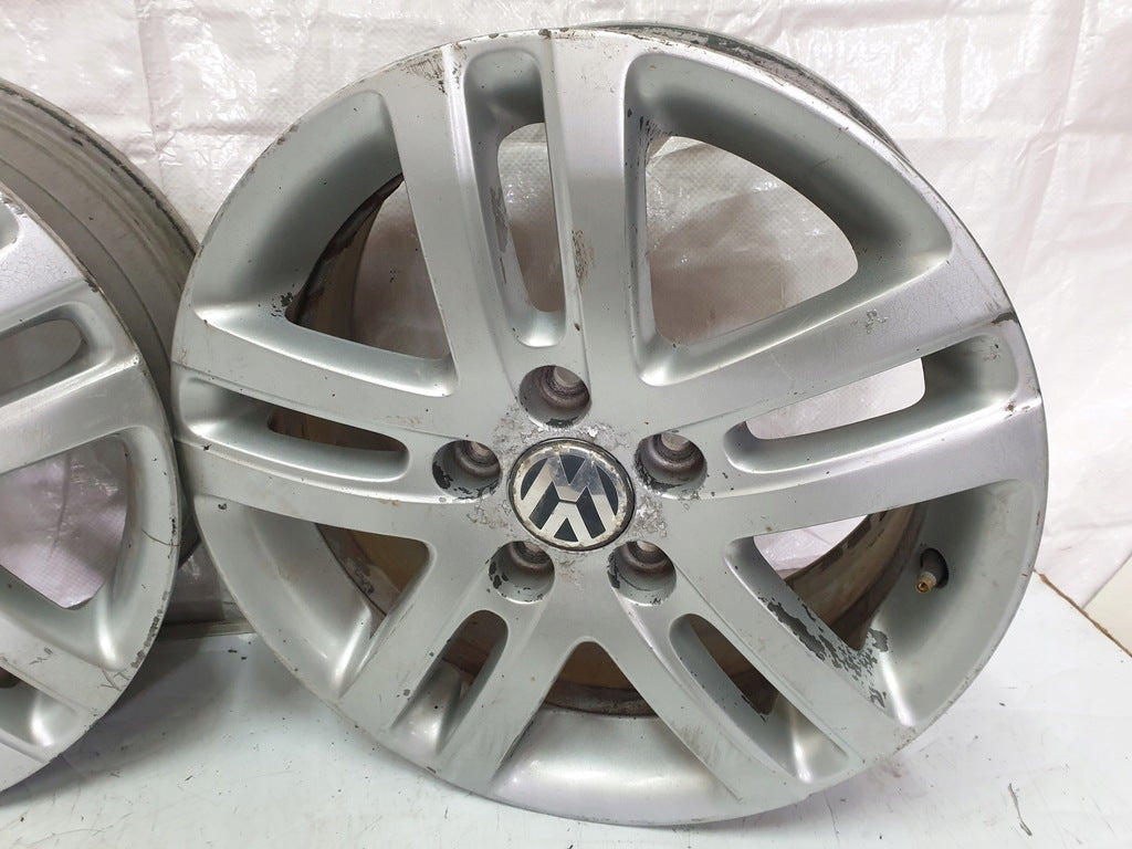 4x Alufelge 16 Zoll 6.5" 5x112 1K0601025BM VW Golf Rim Wheel FEL7853074761ou