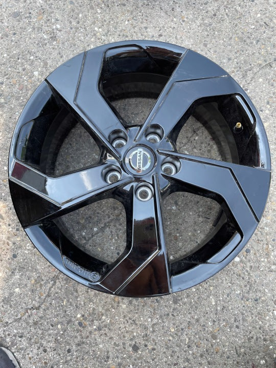 1x Alufelge 17 Zoll 7.0" 5x114.3 KB409HV200 Nissan X Trail Qashqai Rim Wheel FEL4571050903ef