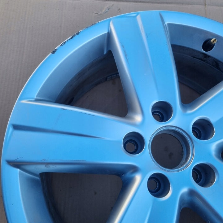 1x Alufelge 17 Zoll 7.0" 5x112 47ET Glanz Silber 1T0601025T VW Touran Rim Wheel FEL3515059364rc