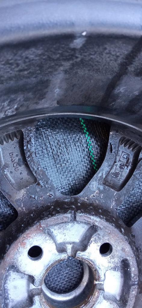 1x Alufelge 15 Zoll 6.0" 4x100 51ET Glanz Graphit 52910-G6300 Kia Picanto FEL3906374405bc