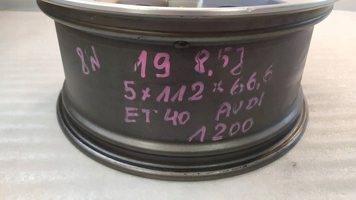 1x Alufelge 19 Zoll 8.5" 5x112 40ET 8W0601025CG Audi A4 Rim Wheel FEL1631854024qw