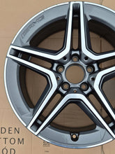 Load image into Gallery viewer, 1x Alufelge 18 Zoll 7.5" 5x112 44ET Glanz Grau A2054019500 Mercedes-Benz W205 FEL3618456265gn