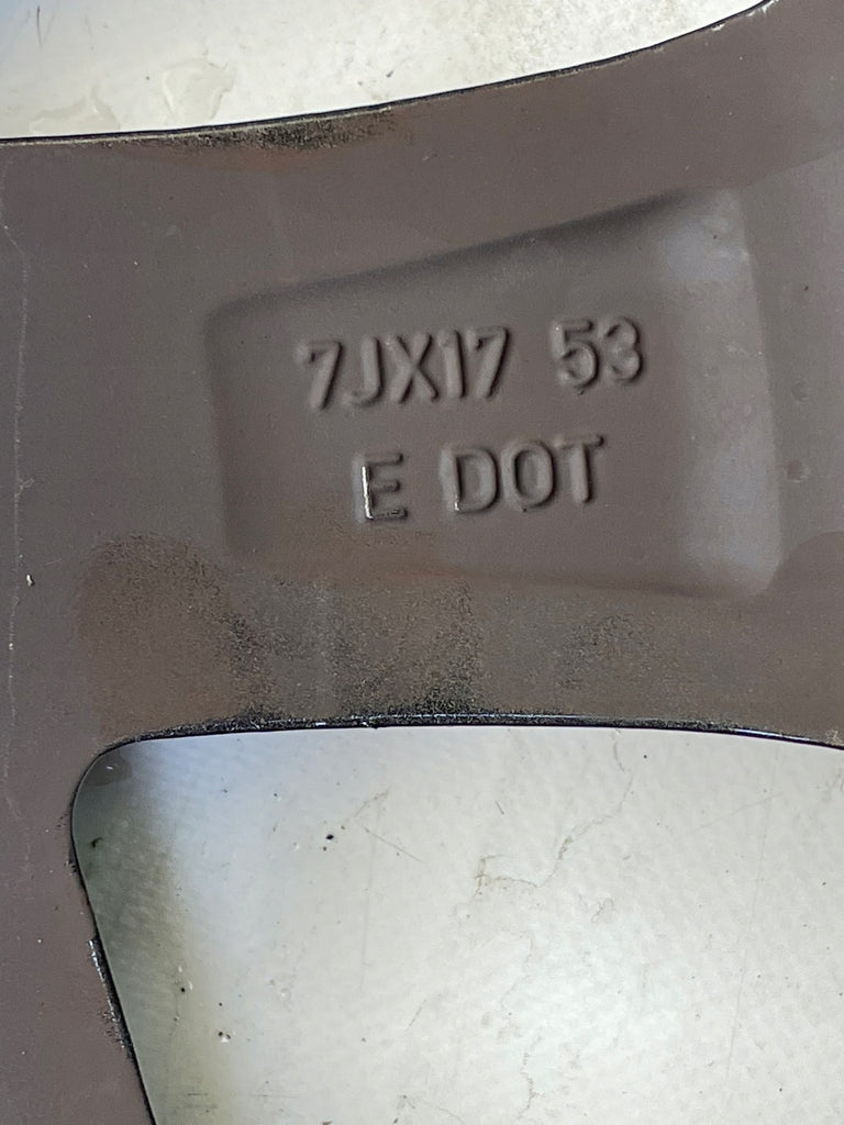 1x Alufelge 17 Zoll 7.0" 5x114.3 53ET Glanz Graphit 52910-G4700 Hyundai I30